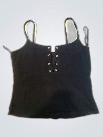 Black Basic Camisole Top Size L