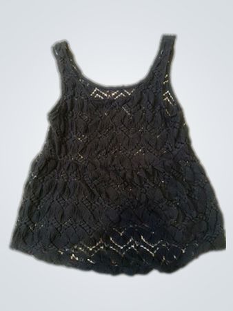 Unbranded Black Knit Tank Top