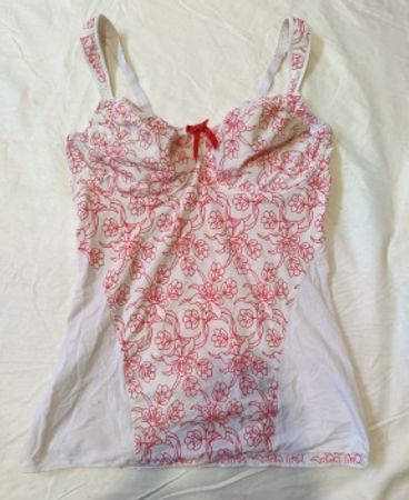 Floral Embroidered Bustier Top