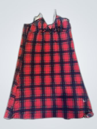Smash Plaid Slip Dress