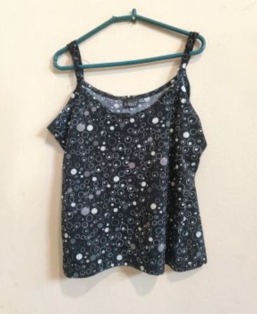 Women's Blouse with Bubble Pattern