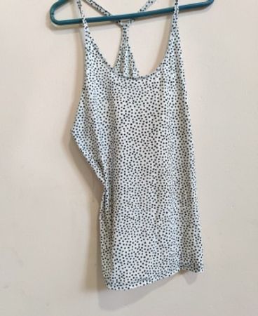 Studio Anneloes Polka Dot Racerback Tank Top