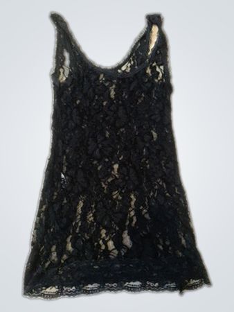 Black Lace Camisole Top