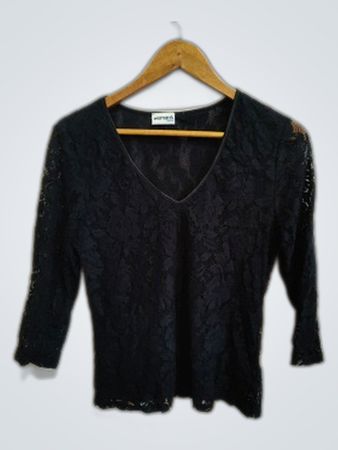 Black Lace Top