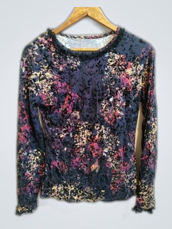 Floral Printed Long Sleeve Blouse