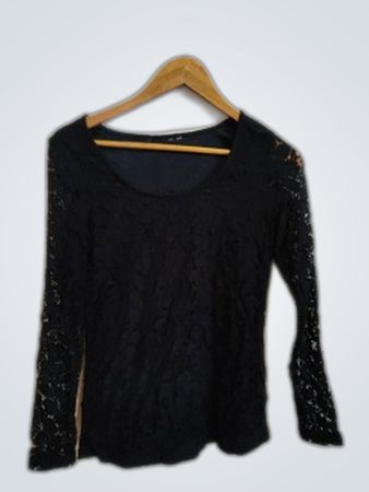 Black Lace Top