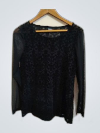 Janina Sheer Lace Blouse