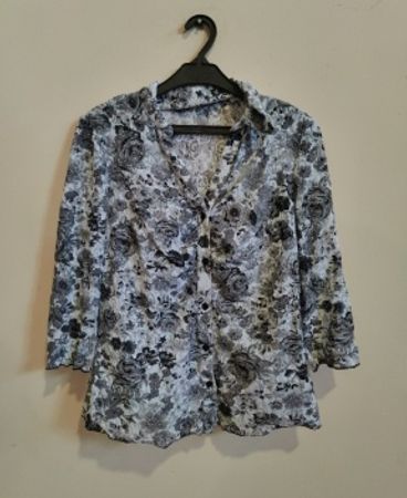 Printed Floral Blouse
