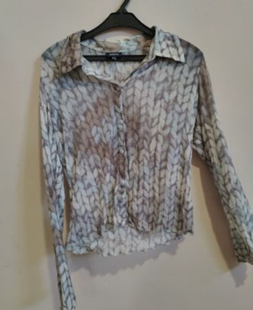 MEXX Patterned Long Sleeve Blouse