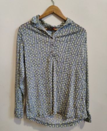 Gina Benotti Printed Long Sleeve Blouse