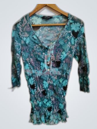 Un. Touch Printed Floral Blouse