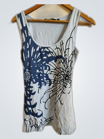 YAYA Collection Floral Print Tank Top