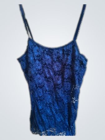 Unbranded Blue Lace Cami Top