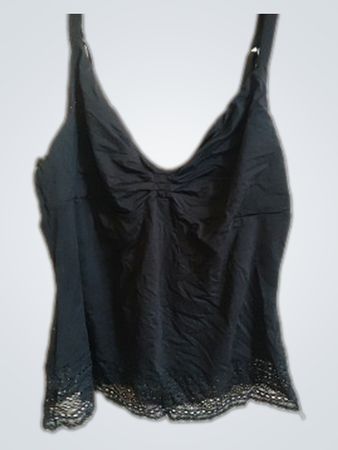 Unbranded Black Lace Cami Top
