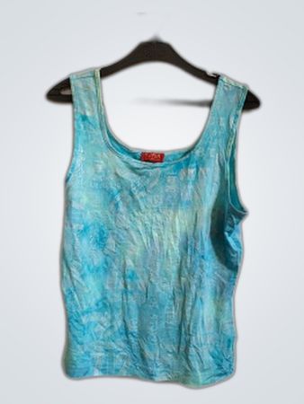 Taifun Collection Blue Tank Top