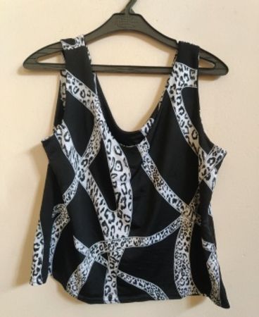 Unbranded Leopard Print Sleeveless Top