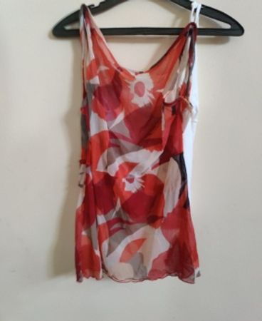 Zara Floral Print Layered Cami Top