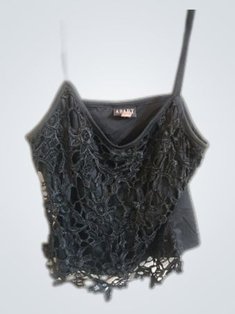 Apart Black Lace Cami Top