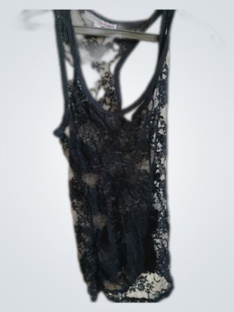 Tally Weijl Black Lace Cami Top