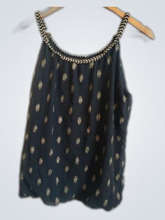 Fresh Lemons Black Top