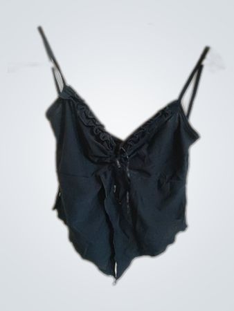 Simis Black Lace Cami Top
