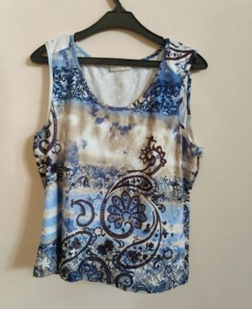 Guess Paisley Sleeveless Top