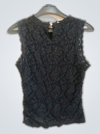 Black Lace Cami Top