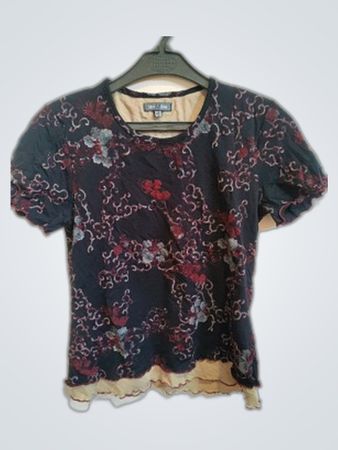 Street One Floral Embroidered Blouse