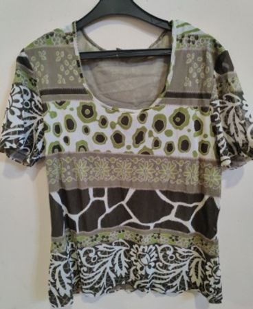 Taifun Printed Sleeveless Top