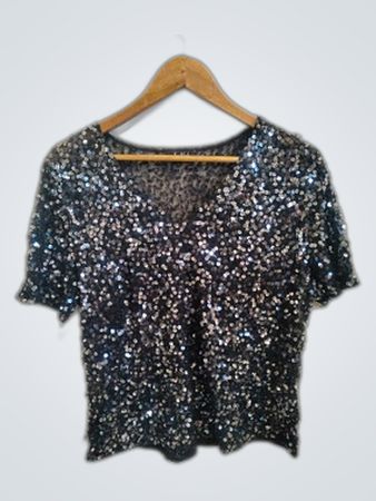 Vera Mont Sequin Top