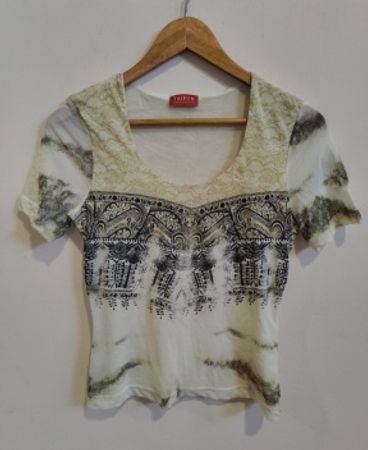 Taifun Collection Lace Embroidered Blouse