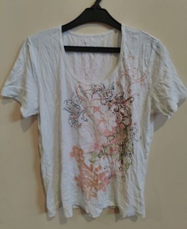 Floral Print Short Sleeve T-Shirt