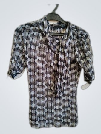 MEXX Polka Dot Sheer Blouse