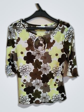 Miss Selfridge Floral Print Short Sleeve Blouse