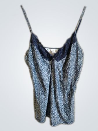 Benetton Lace Trim Cami Top