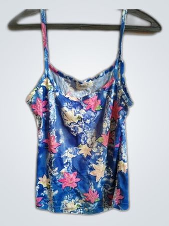 Gianni Versace Floral Print Camisole Top