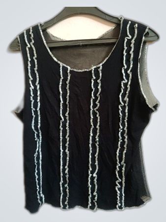 Black Sleeveless Top