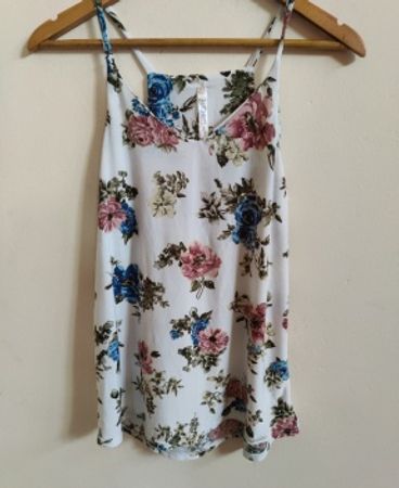 Ruche Floral Cami Top