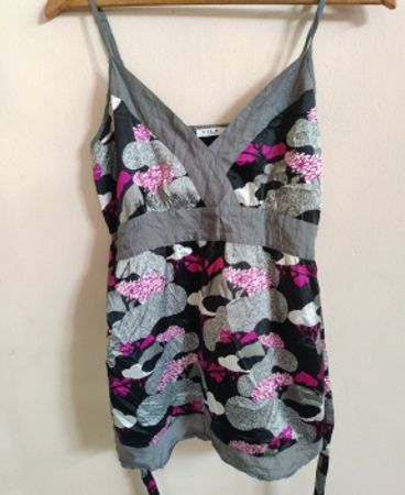 Vila Patterned Cami Top