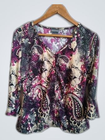 Adagio Paisley Print Blouse