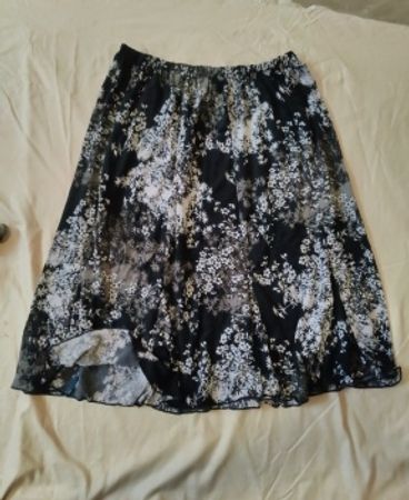 Floral Pattern Skirt