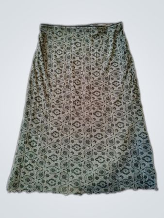 Biaggini Green Floral Skirt