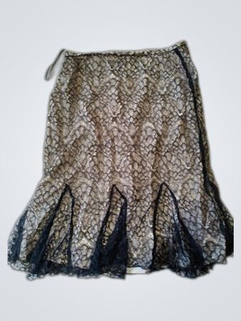 COELI Black Lace Skirt