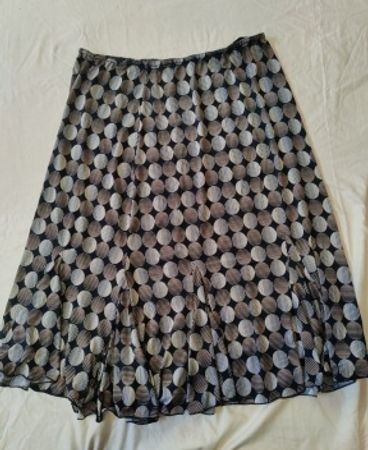 Skirt with Polka Dots
