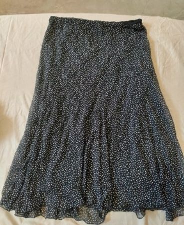 Candar Black Polka Dot Skirt