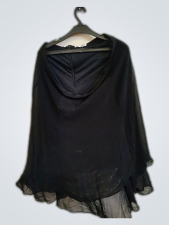 Black Sheer Blouse