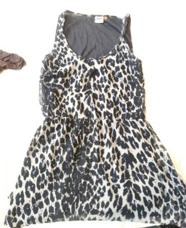 ONLY Leopard Print Sleeveless Mini Dress