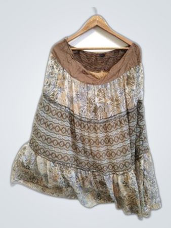 Floral Pattern Skirt