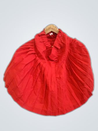 Red Poncho Cape