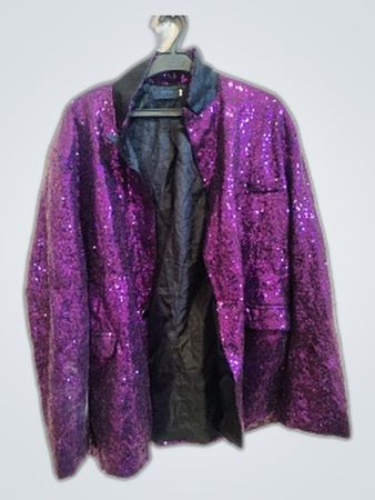 Purple Sequin Jacket